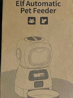 ELF Automatic Pet Feeder New in Box for Cats and Dogs